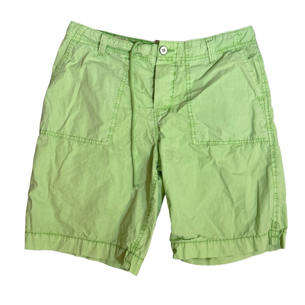 TRUE GRIT Los Angeles Lime Green Shorts